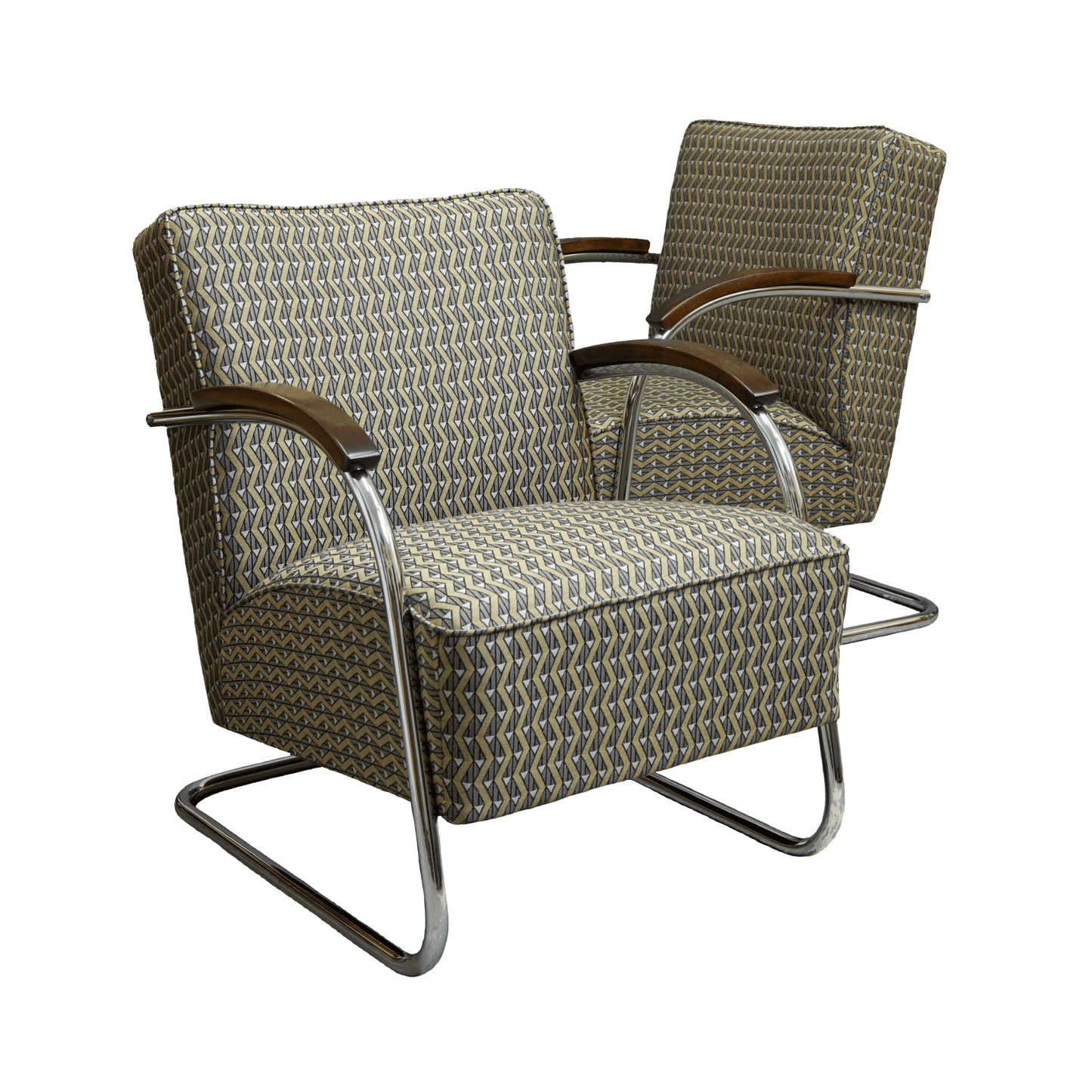 "D" armchairs