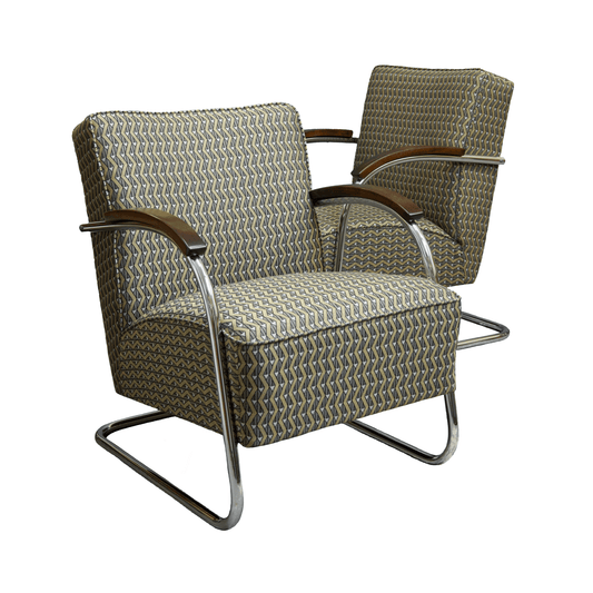 "D" armchairs 